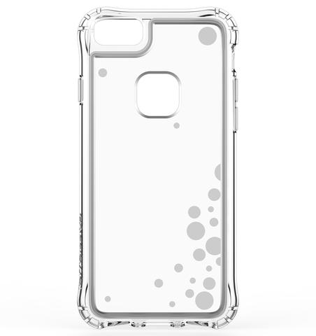 iPhone 7 Jewel Essence Series Case - Clear Case - Silver Bubbles - Ballistic